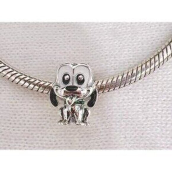Disney Pluto Charm, Charms for Pandora Bracelet S925 ALE Sterling Silver Charm - Picture 3 of 5
